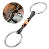stainless steel copper link snaffle