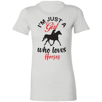 Just a girl Who loves horses