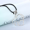All four together horse necklace