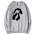Cat Dog and Horse Sweatshirt O-neck Pullover