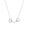 New Charm Snaffle Bit Necklace (925 sterling)