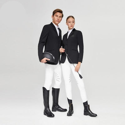 Butterfly wing classic design semi-silicone breeches for men and women English breeches